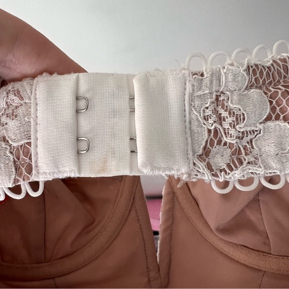 For Love & Lemons White Lace Bustier Mini Dress Size medium - Picture 7 of 8